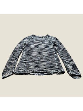 Space Dyed Cozy Cabin Rebecca Taylor Size XS Long Sleeve Space Dyed Sweater